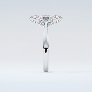 1.5 CT Marquise Cut Solitaire Style Moissanite Engagement Ring 17
