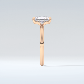 2.0 CT  Radiant Cut Solitaire Moissanite Engagement Ring 11