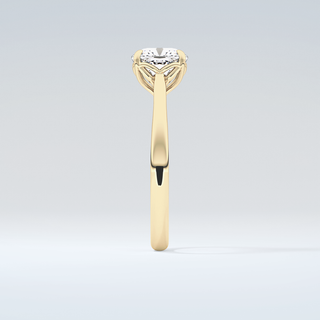 2.0 CT Cushion Cut Solitaire Style Moissanite Engagement Ring 5