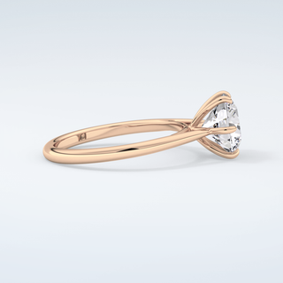 2.0 CT Round Cut Solitaire Moissanite Engagement Ring 10