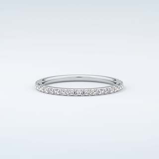 0.5 TCW Round Shaped Moissanite Wedding Band 15