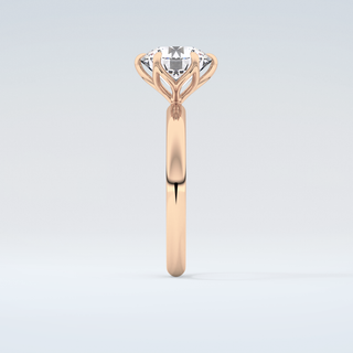 1.5 CT Round Cut Solitaire Moissanite Engagement Ring 11