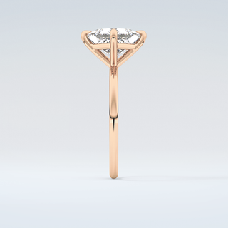 2.0 CT Princess Cut Solitaire Moissanite Engagement Ring 11