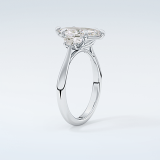 2.0 CT Marquise Cut Three Stone Moissanite Engagement Ring 18