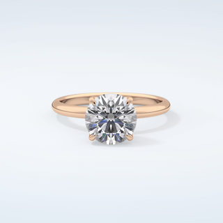 1.5 CT Round Cut Solitaire Moissanite Engagement Ring 7