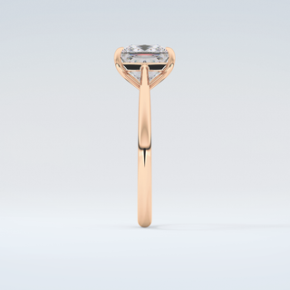 2.0 CT Princess Cut Solitaire Moissanite Engagement Ring 11