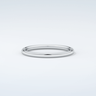 Yellow Gold Polished Classic Shank Wedding Band 15