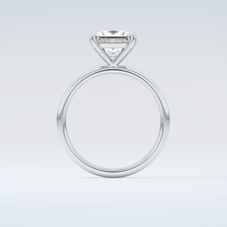 2.0 CT Princess Cut Solitaire Moissanite Engagement Ring 14