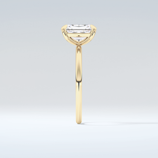 2.0 CT Radiant Cut Solitaire Moissanite Engagement Ring 5