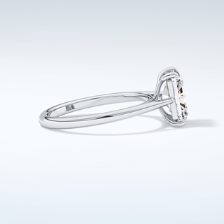 2.0 CT Radiant Cut Solitaire Moissanite Engagement Ring 16