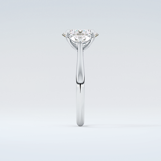 2.0 CT Oval Cut Three Stone Moissanite Engagement Ring 17