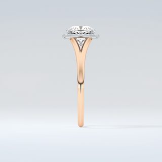 2.0 CT Cushion Cut Halo Split Shank Moissanite Engagement Ring 11