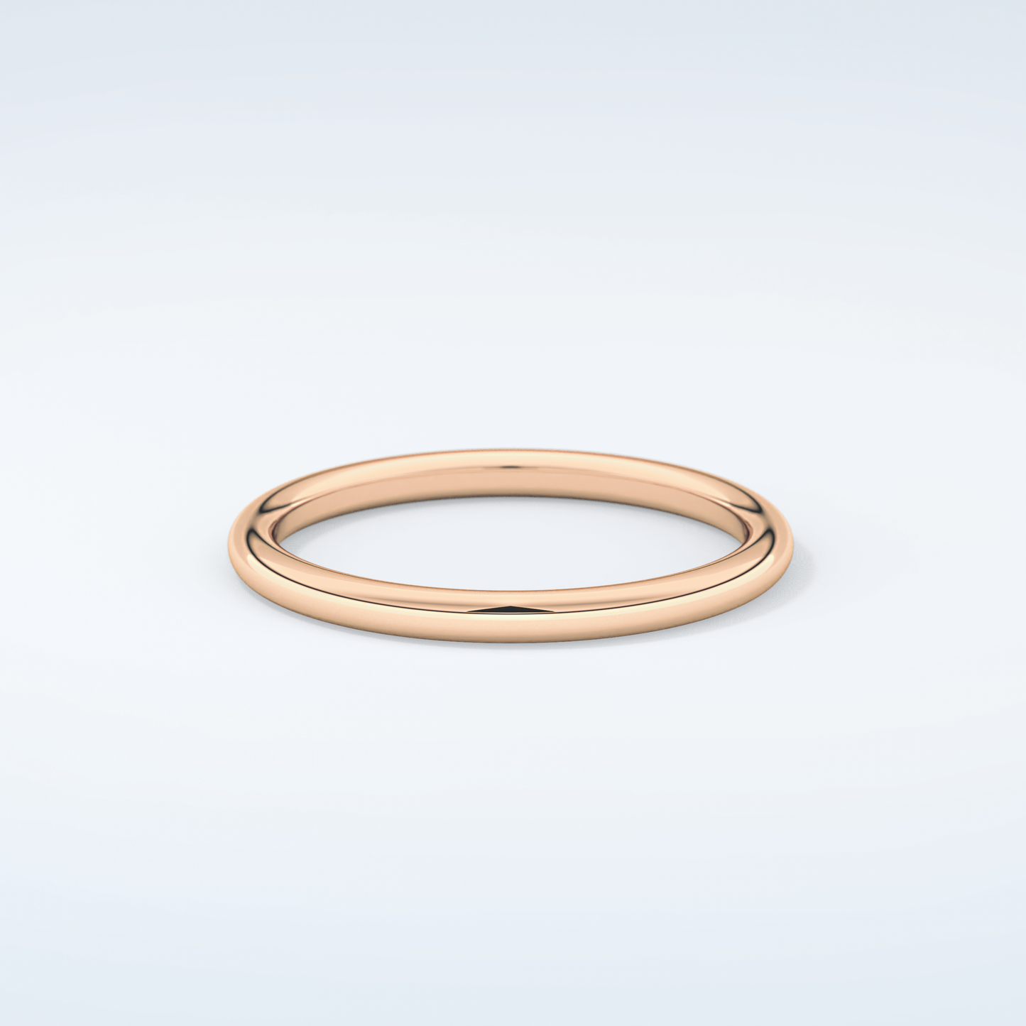 Yellow Gold Polished Classic Shank Wedding Band