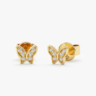 1.0 CT Round Bezel Solitaire Lab Grown Diamond Earrings