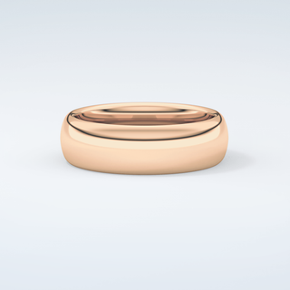 Classic Gold Shank Wedding Band 9