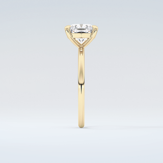 2.0 CT Cushion Cut Solitaire Moissanite Engagement Ring 5