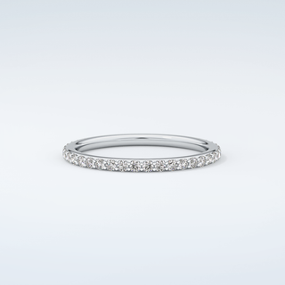 0.5 TCW Round Shaped Moissanite Wedding Band 16