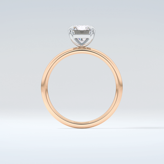 2.0 CT Radiant Cut Solitaire Moissanite Engagement Ring 8