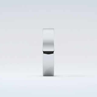 Classic Shank Wedding Band 17