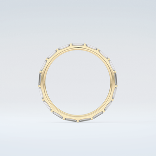 1.02 TCW Baguette Cut Moissanite Wedding Band 2