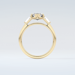 2.0 CT Marquise Cut Three Stone Moissanite Engagement Ring 2