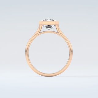 2.0 CT Emerald Cut Solitaire Moissanite Engagement Ring 8