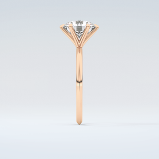 2.0 CT Round Cut Solitaire Moissanite Engagement Ring 11