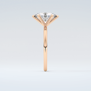 2.0 CT Oval Cut Solitaire Moissanite Engagement Ring 11