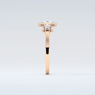 2.0 CT Oval Cut Three Stone Moissanite Engagement Ring 11