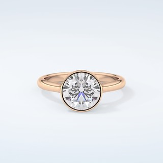 2.0 CT Round Cut Solitaire Moissanite Engagement Ring 7