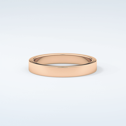 Solid Classic Shank Wedding Band