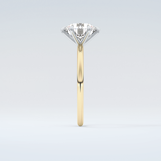 2.0 CT Round Cut Solitaire Moissanite Engagement Ring 5