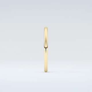 Sleek Simplicity Classic Shank Wedding Band 5