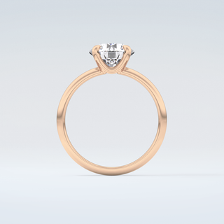 2.0 CT Round Cut Solitaire Moissanite Engagement Ring 8