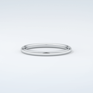 Yellow Gold Polished Classic Shank Wedding Band 16