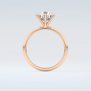 2.0 CT Round Cut Solitaire Moissanite Engagement Ring 8