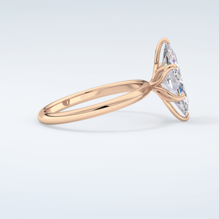 1.5  CT Marquise Cut Solitaire Moissanite Engagement Ring 10