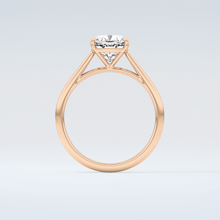 2.0 CT Cushion Cut Solitaire Moissanite Engagement Ring 8