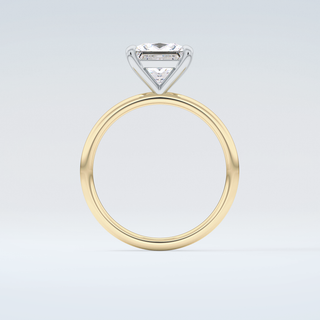 2.0 CT Princess Cut Solitaire Moissanite Engagement Ring 2