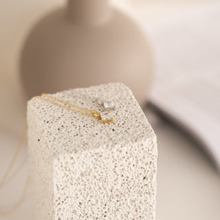 2.50 CT Princess Solitaire Moissanite Necklace 5