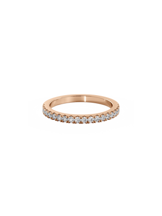 0.37 CT Round Full Eternity Lab Grown Diamond Wedding Band