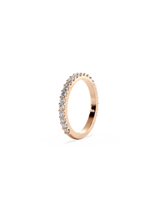 0.37 CT Round Full Eternity Lab Grown Diamond Wedding Band