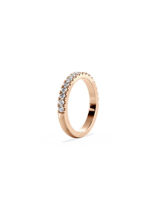 0.37 CT Round Full Eternity Lab Grown Diamond Wedding Band