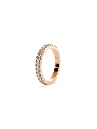 0.37 CT Round Full Eternity Lab Grown Diamond Wedding Band