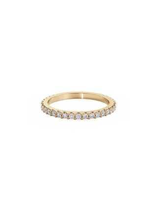 0.37 CT Round Full Eternity Lab Grown Diamond Wedding Band