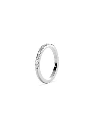 0.37 CT Round Full Eternity Lab Grown Diamond Wedding Band