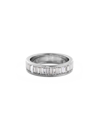 0.37 CT Round Full Eternity Lab Grown Diamond Wedding Band