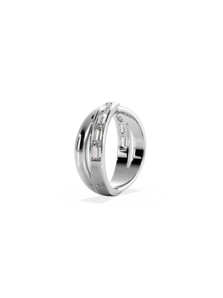 0.37 CT Round Full Eternity Lab Grown Diamond Wedding Band