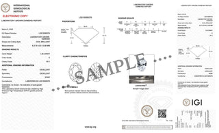 Sample Diamond Certificate