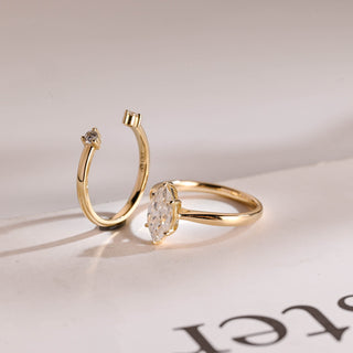 3.0 CT Round Pave Lab Grown Diamond Bridal Set